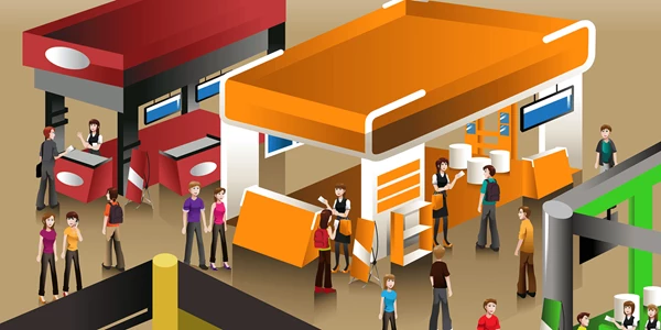 How to design a high-impact trade show display?